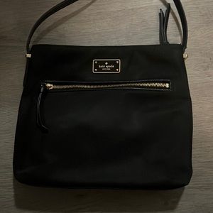Black cross body Kate Spade bag